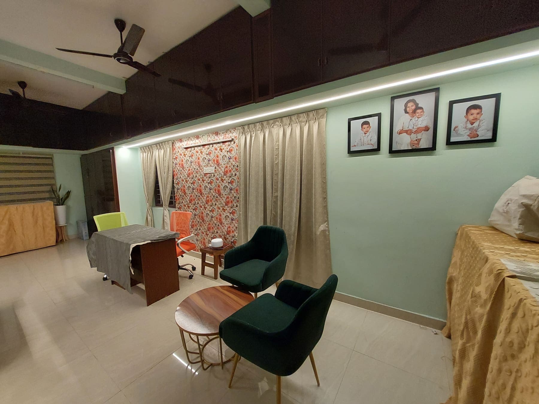 The private consultation room where families discuss their child's care