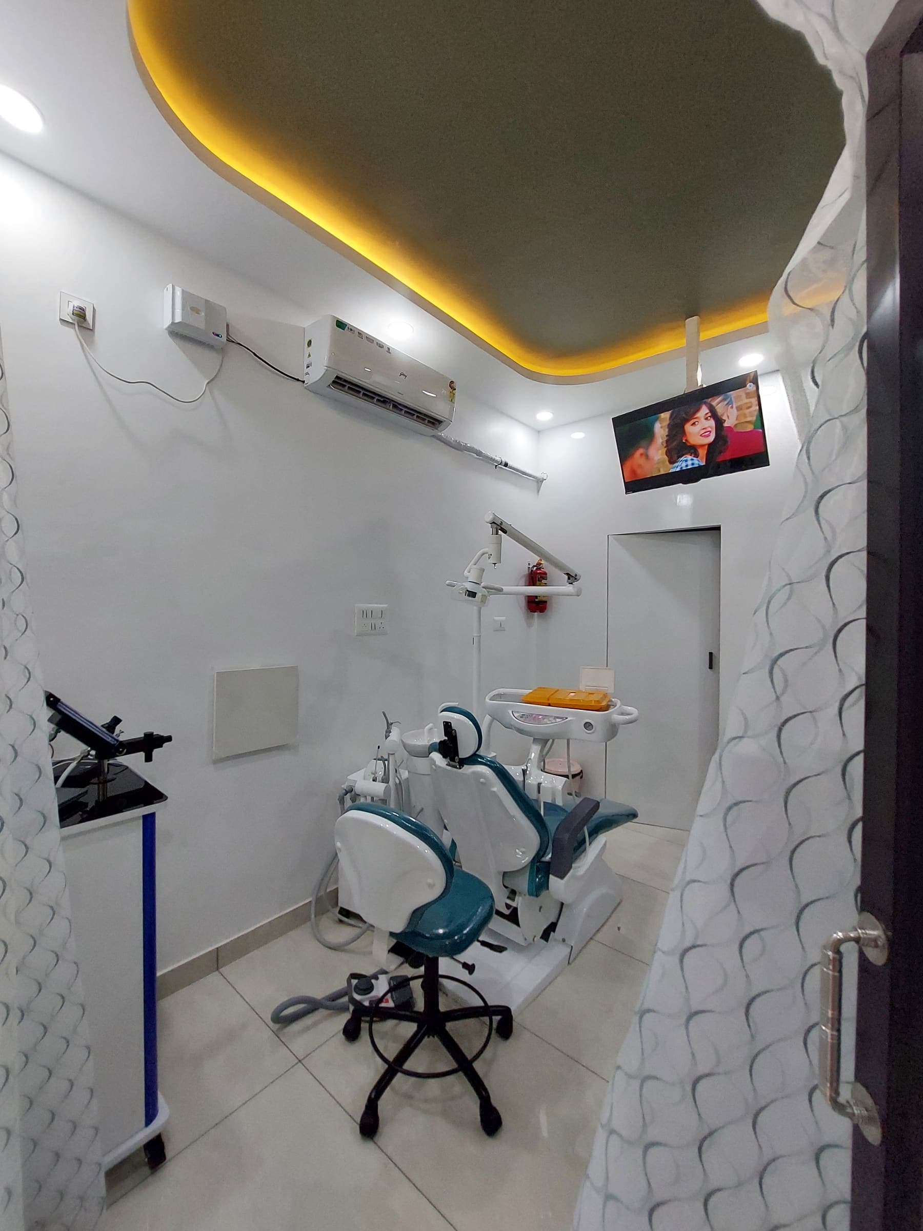 A treatment room at Tuskaè