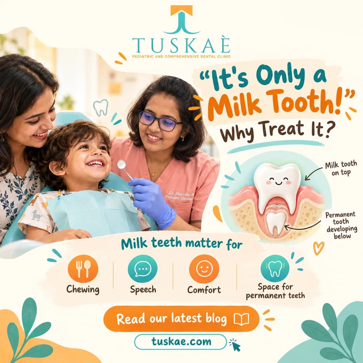 “It's Only a Milk Tooth!” — Should You Treat a Baby Tooth That Will Eventually Fall Out?
